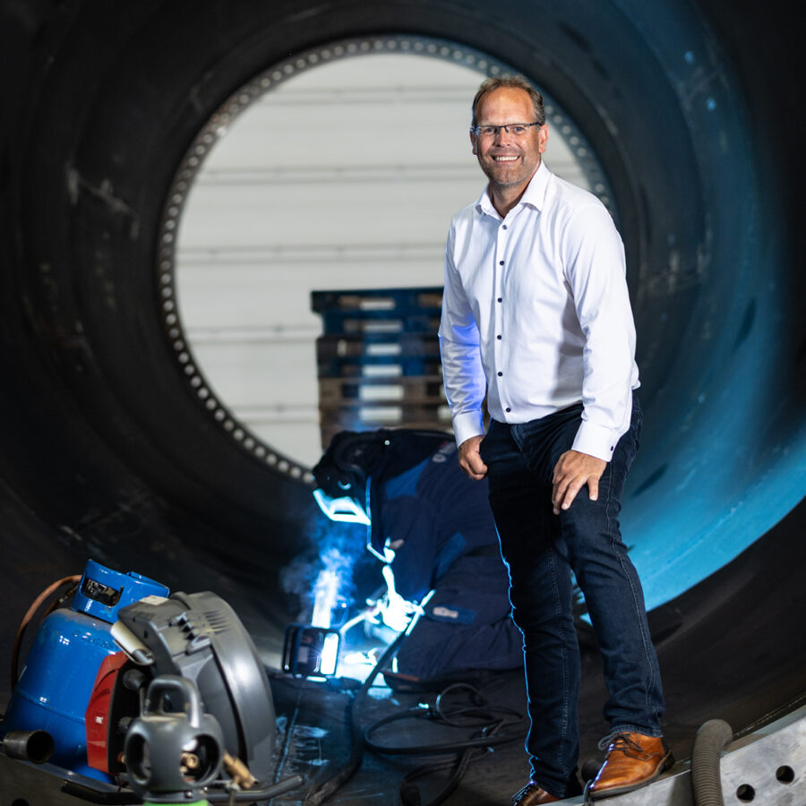 Eelco Osse, bevlogen directeur-eigenaar van Machinefabriek Boessenkool